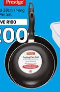 Prestige 24cm And 28cm Frying Pan Set-Per Set