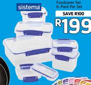 Sistema Foodsaver Set 6 Pack-Per Set