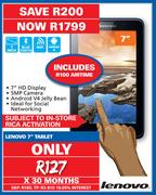 Lenovo 7" Tablet