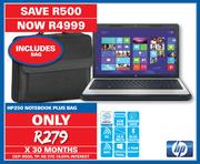 HP 250 Notebook Plus Bag