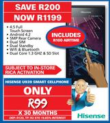 Hisense U939 Smart Cellphone