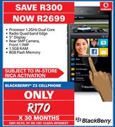 Blackberry Z3 Cellphone
