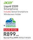 Acer Liquid Z220 Smartphone-Each