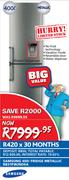 Samsung 400Ltr Fridge Metallic RB31FWJNDSA