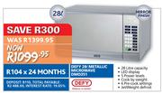 Defy 28Ltr Metallic Microwave DMO351