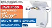 KIC 295Ltr White Chest Freezer KCG300/1