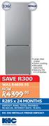 KIC 336Ltr Metallic Fridge KBF634/1