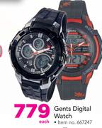 Gents Digital Watches-Each