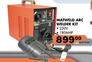 Matweld Arc Welder Kit 220V-180Amp