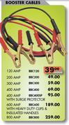 Booster Cables- 300 AMP