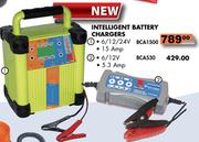 Intelligent Battery Chargers 6/12 - 5.3 Amp