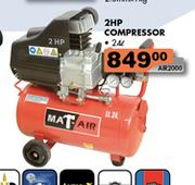 2 HP Compressor-24Ltr