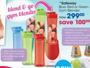 Safeway Blue, Red Or Green Gym Blender