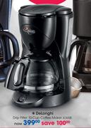 DeLonghi Drip Filter 10-Cup Coffee Maker ICM2B