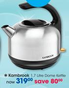 Kambrook 1.7Ltr Dome Kettle