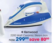 Kenwood 2200 Watt Ceramic Steam Iron