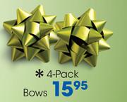 4-Pack Bows
