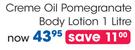 Oh So Heavenly Creme Oil Pomegranate Body Lotion-1L