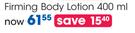 Vaseline Firming Body Lotion-400ml