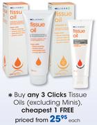 Clicks Tissue Oils(Excluding Minis)-Each