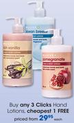 Clicks Hand Lotions-Each