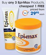 Epi-Max Products-Each