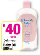 Johnson's Baby Oil-500ml