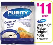 Purity Cream Of Maize Original Assorted-400g