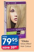 Clicks Gloss Effect Hair Colour