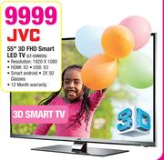 JVC 55" 3D FHD LED TV  LT-55N935