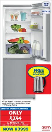 defy c210 fridge