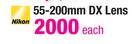 Nikon 55-200mm DX Lens-Each
