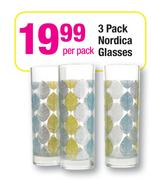 Nordica Glasses 3 Pack-Per Pack