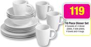 16 Piece Dinner Set