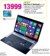 Acer Intel Core i7 Notebook V3-771G