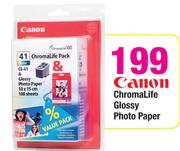 Canon ChromaLife Glossy Photo Paper