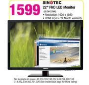 Sinotec 22" FHD LED Monitor SLEM-22MF