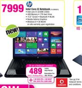 HP Intel Core i5 Notebook 15-D00351