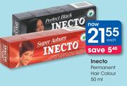 Inecto Permanent Hair Colour-50ml Each