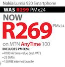 Nokia Lumia 920 Smartphone-On MTN Any Time 100
