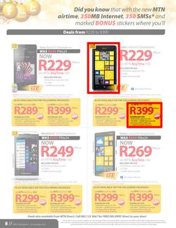 MTN : Y'ello Deals (2 Dec - 26 Dec 2013), page 8