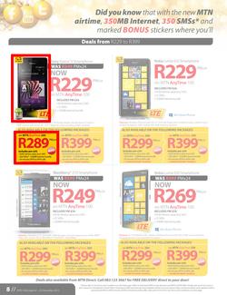 MTN : Y'ello Deals (2 Dec - 26 Dec 2013), page 8