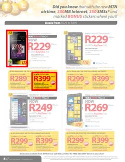 MTN : Y'ello Deals (2 Dec - 26 Dec 2013), page 8