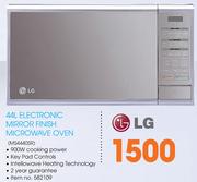LG 44L Electronic Mirror Finish Microwave Oven (MS4440SR)