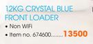 Samsung 12KG Crystal Blue Front Loader