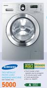 Samsung 7Kg Metallic Front Load Washing Machine WF1702WEU XFA