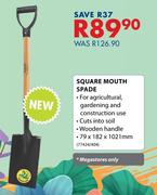 Square Mouth Spade