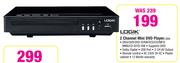 Logik 2 Channel Mini DVD Player 225
