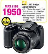 Nikon L320 Bridge Digital Camera