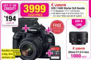Canon EOS 1100D Starter SLR Bundle